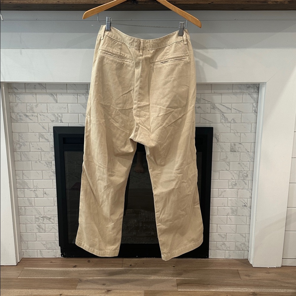 THE GREAT Light Tan Cotton garment dyed chino ranger Trousers pants - Picture 5 of 9